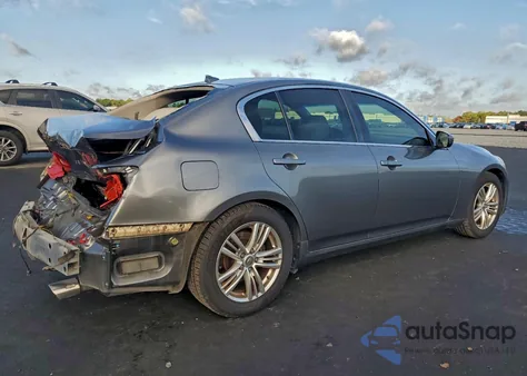2013 Infiniti G37 Base from USA, damaged, VIN JN1CV6AP2DM726036